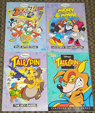 1991 DISNEY CARTOON TALES DUCKTALES TALESPIN MICKEY & MINNIE TPB COMIC BOOK LOT