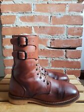 WPG Reproduction Rhodesian Army Double Buckle Combat Boots with Crepe Sole sz 8