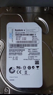 IBM HARD Disk 3,5" sata 500 Gb  - Immagine 1 di 2