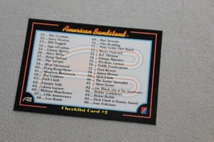 1993 American Bandstand Collect-A-Card Complete Finish Fill Your List U-Pick - Picture 1 of 200