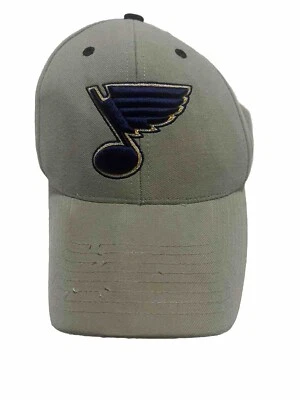 Twins Enterprise St. Louis Blues Embroidered Distressed Beige OSFA SnapBack Hat* - Image 1 of 4