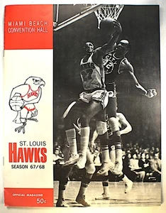 St. Louis Hawks Basketball Programm, 1967-1968 - Bild 1 von 2