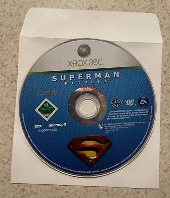 Microsoft Xbox 360 - 2006 - Superman Returns - Action/Adventure Video Game Disc - Image 1 of 3