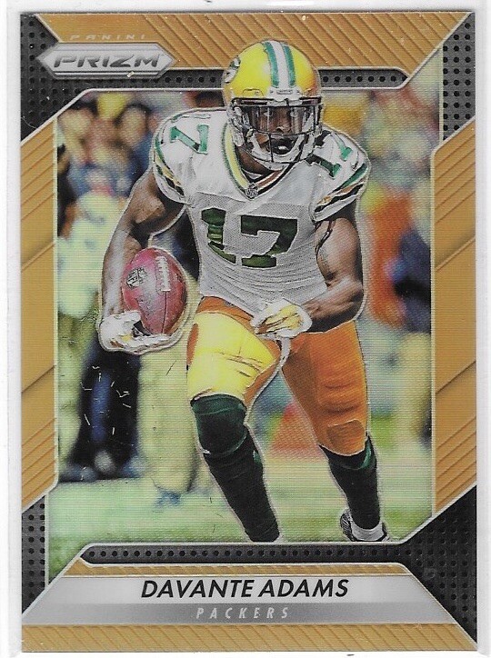 2016 Prizm Davante Adams Orange Prizm SP /299 No. 129