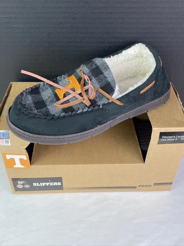 Foco Women's Tennessee Volunteers Moccasin Slippers Size Large 9-10 Cover