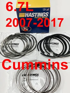 Juego de anillos de pistón RAM 6.7 CUMMINS (2007-2017) ETJ EJK ISB200 STD - Imagen 1 de 1