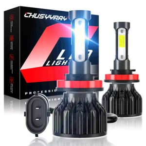 2X Lampadina H11 LED 50W 8000Lm Bianco 6000K Faro Basso per Toyota Prius 09-15 - Foto 1 di 12