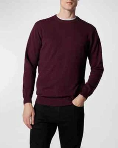 $ 165 neu ohne Etikett Herren 3XL RODD & GUNN Queenstown Pullover Optim Wolle Kaschmir in weinrot - Bild 1 von 6