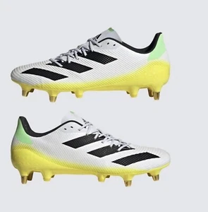 ADIDAS RUGBY ADIZERO RS7 SG RUGBY BOOTS BNWT GENUINE 2022 9.5uk GZ4166 £179 - Picture 1 of 9