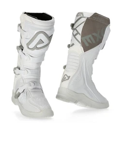 ACERBIS X TEAM BOOTS WHITE ADULT MOTOCROSS MX ENDURO ATV QUAD CHEAP NEW OFF ROAD - Picture 1 of 6