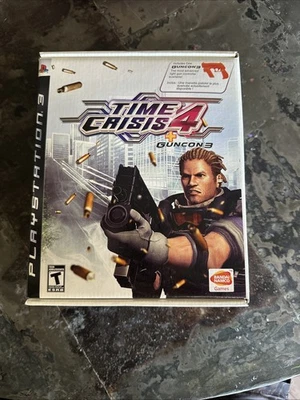 Playstation 3 Time Crisis 4 GunCon 3 Bundle Edition Shooter Set Bandai Namco - Image 1 of 4