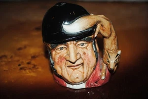 Tazza antica figura birra vintage - da collezione - Foto 1 di 7