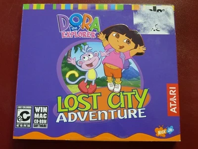 Video Game PC Dora the Explorer Lost City Adventure NEW SEALED Jewel - Image 1 of 2