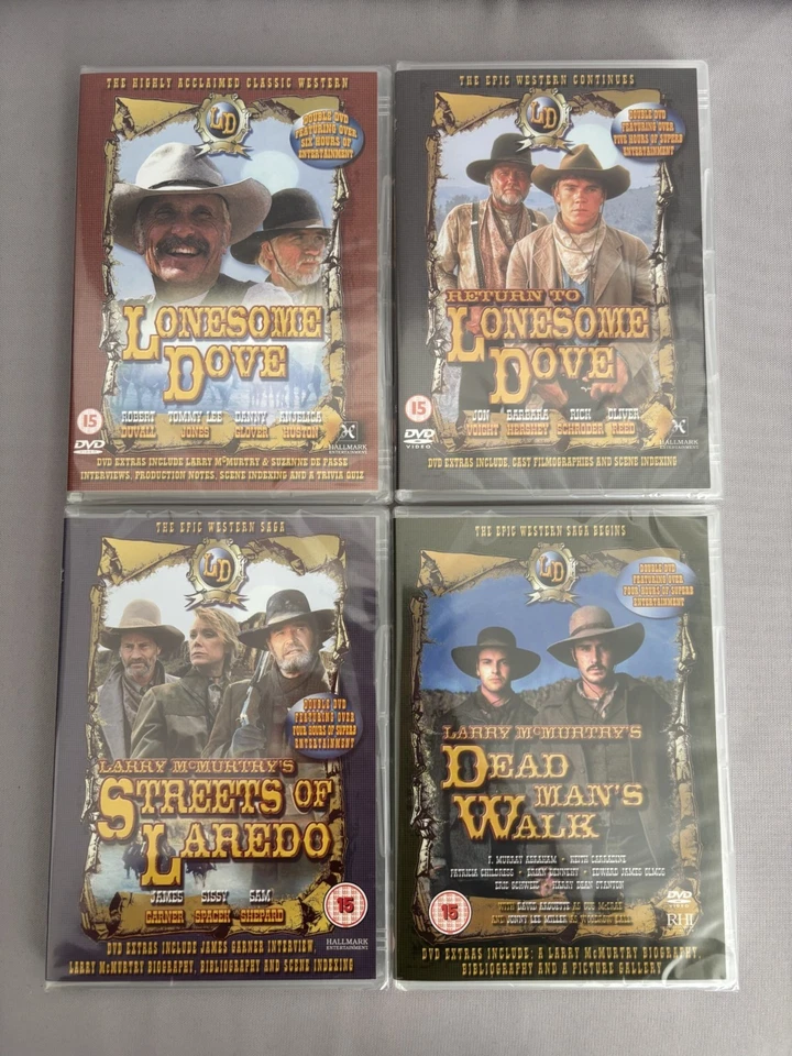 Larry McMurtry's Lonesome Dove Collection (Boxset) (DVD, 2006)
