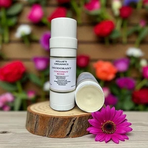 Natural Deodorant | Aluminum-Free ONE STICK -Coconut Rose-2.5 oz - Picture 1 of 2