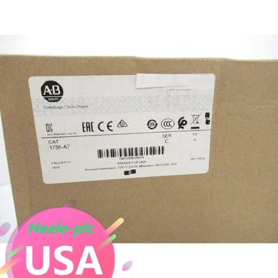 1756-A7 SER C ControlLogix 7 Slots Chassis 1756A7 New Factory Sealed - Image 1 of 4