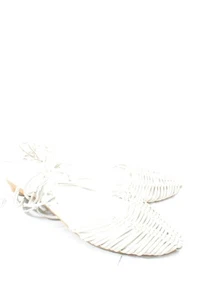 ASOS SHOES Sandalias romanas Mujeres Sandalias Talla EU 38 blanco look casual - Imagen 1 de 5