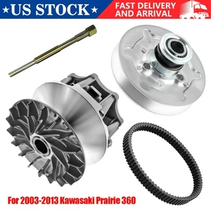 Primary Secondary clutch + Drive Belt +Pulley For Kawasaki Prairie 360 2003-2013 - Bild 1 von 15