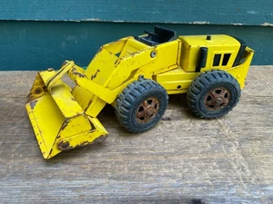VINTAGE TONKA VINTAGE FRONT END LOADER Yellow Pressed Steel (52930) USA - Picture 1 of 19