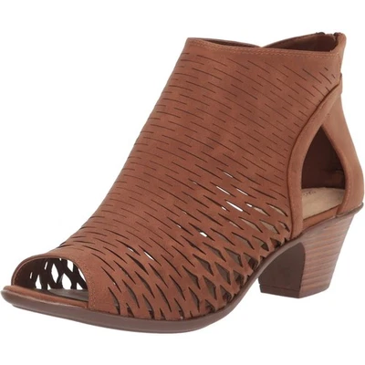 Easy Street Women Sunrise Peep Toe Bootie Sandals Size US 11M Tan Brown - Image 1 of 4