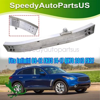 Refuerzo de parachoques delantero para Infiniti FX35 2014-2017 QX70 2013 FX37 2009-2012 Foto 1 de 4