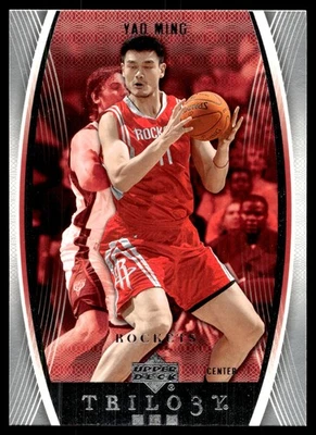 2006-07 Upper Deck Trilogy Yao Ming #20 Houston Rockets Foto 1 de 2