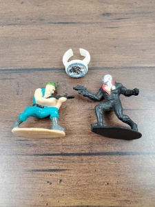 Vtg 1989 GI Joe Micro Mini Figure & Ring Destro Gung Ho Artic Force - Picture 1 of 3