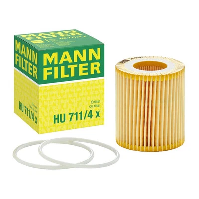 Ölfilter MANN-FILTER HU 711/4 x für Opel Fiat Saab Alfa Romeo Cadillac Astra H