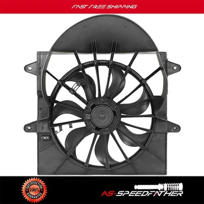 Electric Radiator Cooling Fan Assembly For 2006-08 Jeep Commander Fits 5143208AA Foto 1 de 4