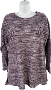 Ellen Tracy Damen lila Langarm Strickpullover - XL - Bild 1 von 4