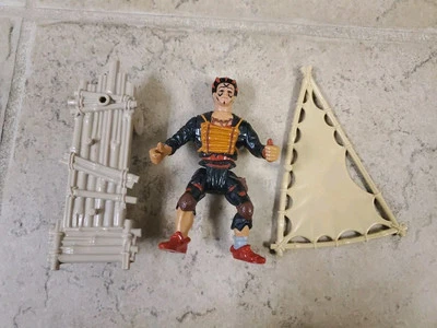 1991 HOOK MOVIE RUFIO COMPLETE LOST BOY ACTION FIGURE VINTAGE MATTEL Peter Pan - Image 1 of 3