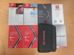 2022 Toyota Camry Owner’s Manual - Complete Set l Set - Picture 1 of 1