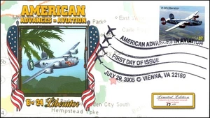 Scott 3922 37 Cents B-24 Liberator Therome Color FDC 17 Of 25 - Picture 1 of 2