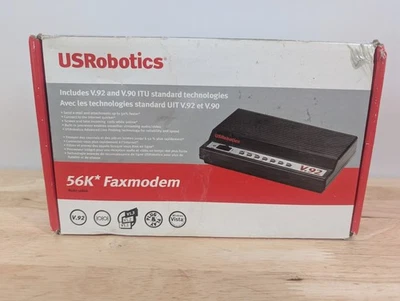 USRobotic 5686G V92 & V90 External Faxmodem - 56K  - Image 1 of 4