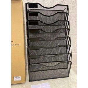 Superbpag hängende Wand Datei Organizer 8 Taschen, Wandmontage, Beschriftung Aufkleber - Bild 1 von 10