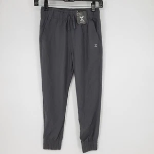 Xersion Quick-Dri Athletic Pants Boys Youth Small (8) Gray Elastic Waistband NEW - Picture 1 of 15
