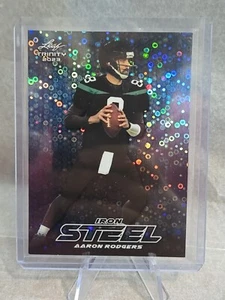 2023 Leaf Trinity Iron Steel Aaron Rodgers #S1 Iron Donut Circle 4/4 - Picture 1 of 2