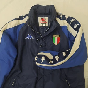 Chaqueta De Colección Para Hombre Azul Fútbol Kappa Italia Equipo de Fútbol Entrenamiento Talla XXXL - Imagen 1 de 24