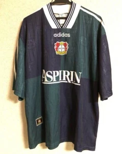 Bayer Leverkusen XL 1997 1998 Away Trikot Jersey Shirt Adidas Vintage - Picture 1 of 10