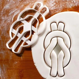 Square Knot cookie cutter - outdoor adventure camping hiking scouts guides Reef - Picture 1 of 4