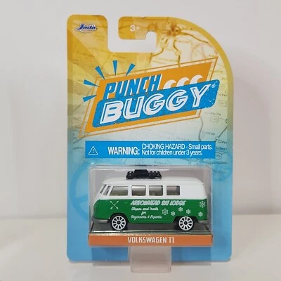 Jada 2021 Punch Buggy Slug Bug Volkswagen T1 Arrowhead Ski Lodge 2021 New - Image 1 of 3
