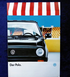 VW Polo II 86C Prospekt von 8.1989  Steilheck und Coupe auch Polo GT - Bild 1 von 10