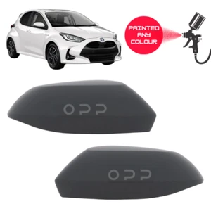 Außenspiegel Abdeckung lackiert für Toyota Yaris 2019-2025 links oder rechts jede Farbe - Bild 1 von 5