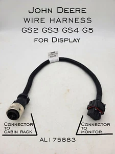 John Deere Kabelbaum GS2 GS3 GS4 G5 AL175883 für Display Landwirtschaft - Bild 1 von 5