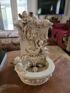 "Cherub Fountain" Musical Gift by San Francisco Music Box Co - Picture 1 of 18