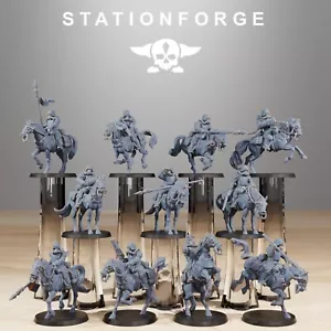 Guardia de los Jinetes de Caballería de la Grima x 10, División de Tierra Áspera, Cuerpos de Caballería - Imagen 1 de 5