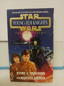 SIGNED Young Jedi Knights Shadow Academy Kevin Anderson Rebecca Moesta Star Wars - Picture 1 of 10