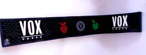 Vox Imported Vodka Long Rubber Runner Bar Spill Mat Raspberry Green Apple - Picture 1 of 1