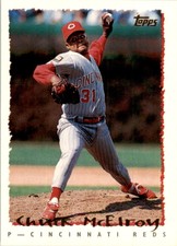 1995 Topps Chuck McElroy Baseball Cards #141