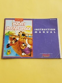 mickey mousecapade nes Manual